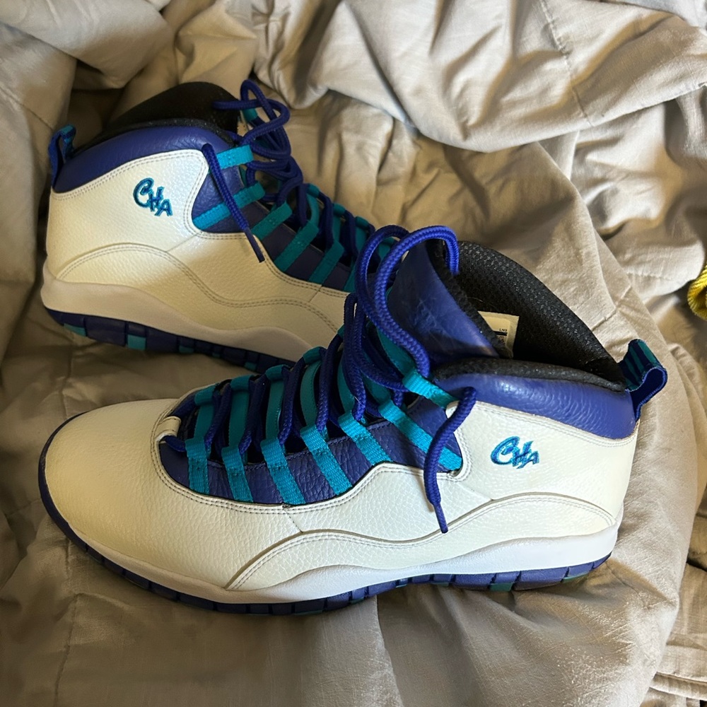 Air Jordan Retro 10 Charlotte Hornets Shoes